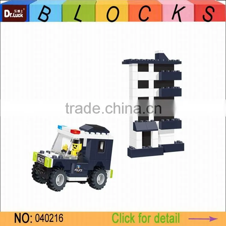 Super police patrols block set