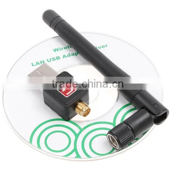 USB 2.0 Wireless Adapter 2.0 802.11n/g/b 2.4GHZ 150Mbps Wifi/WLAN Nano Mini New