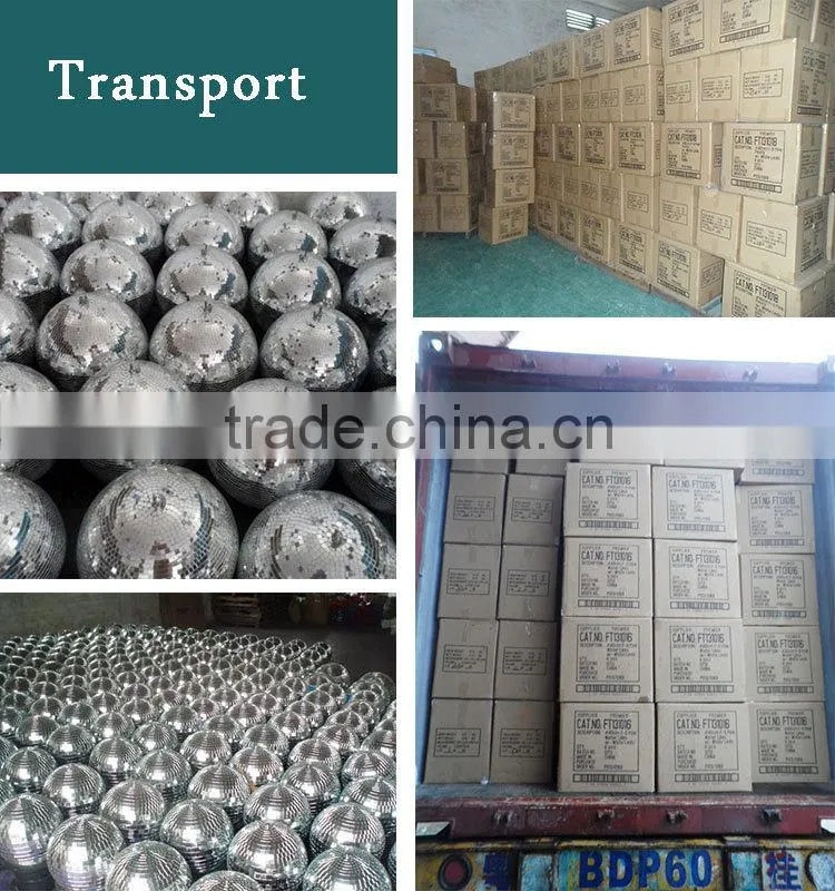 LED rotating table style mirror ball