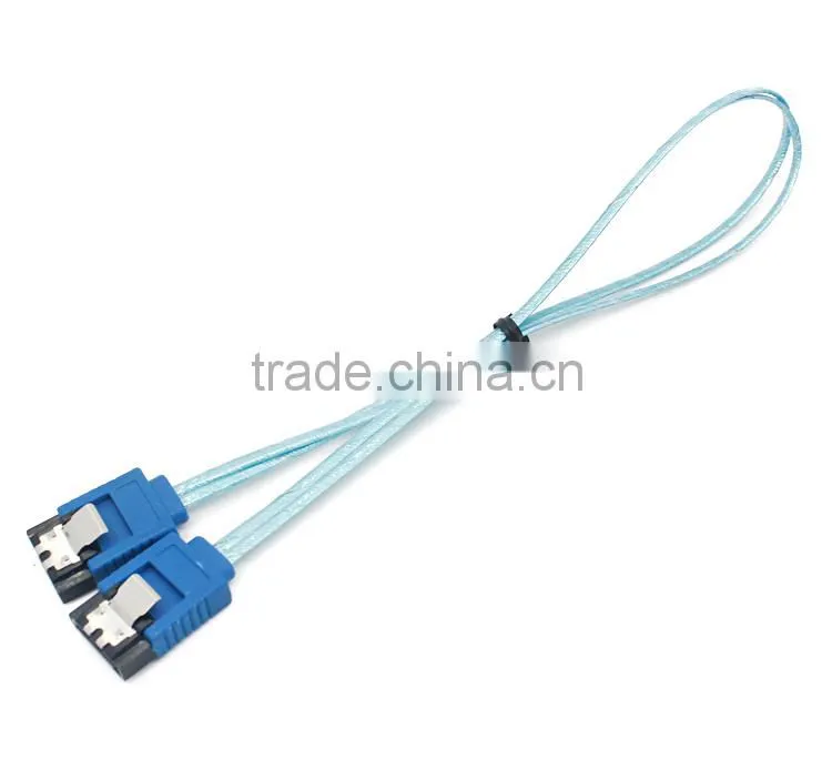 blueflat Sata data cable 3.0,SATA 3.0 Cable Straight to Straight