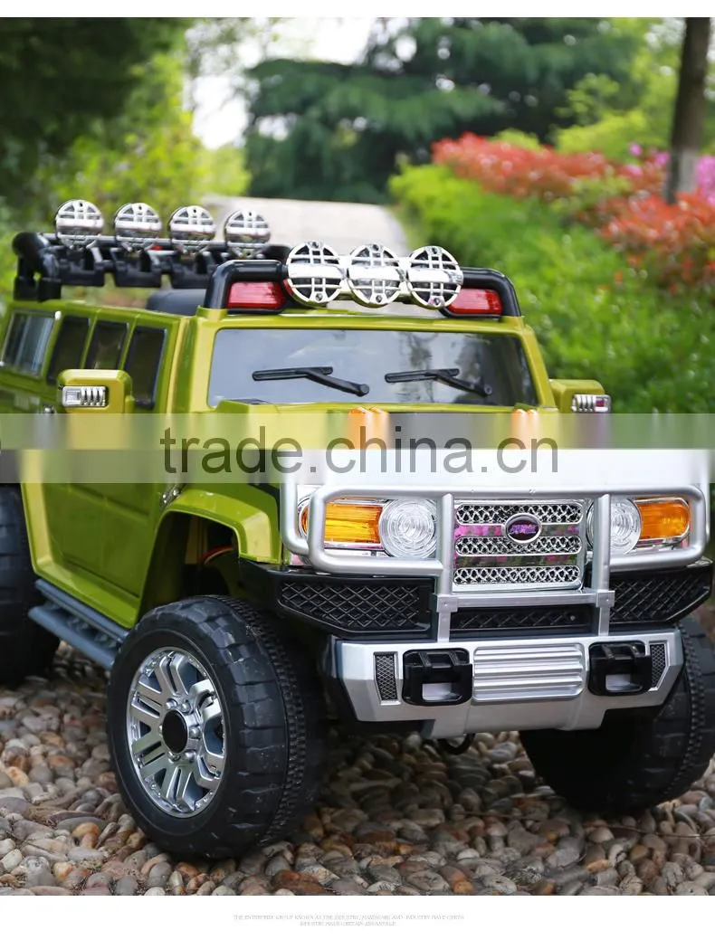 New product Battery Power remote control ride on hummer for boy JJ255