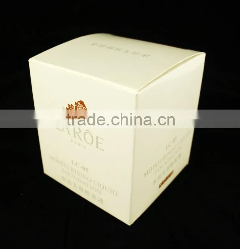 Custom cosmetics paper box
