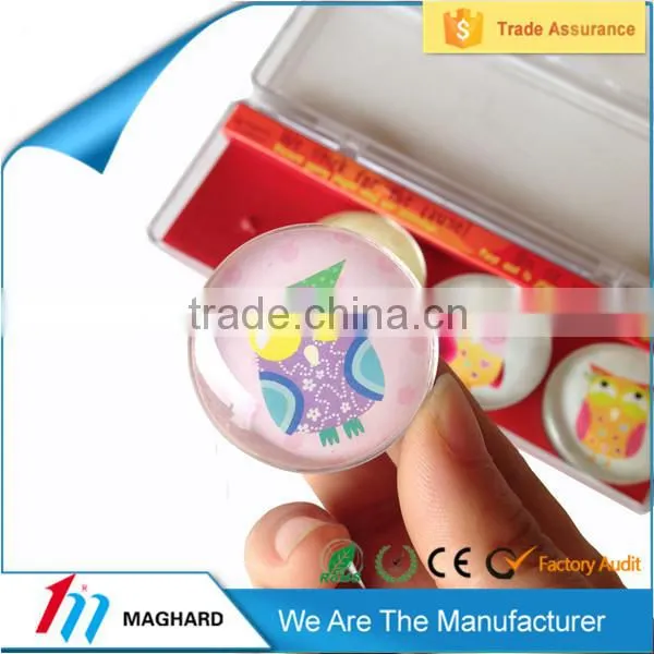 Custom crystal glass magnet gift sets business gifs souvenir gift set