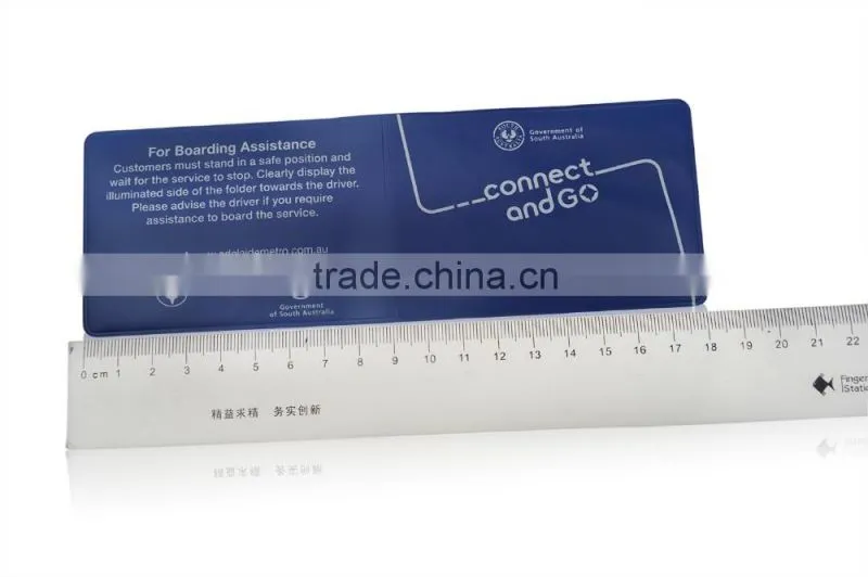 Promotional Gifts Small PVC Bus Card Wallet ID Card Holder