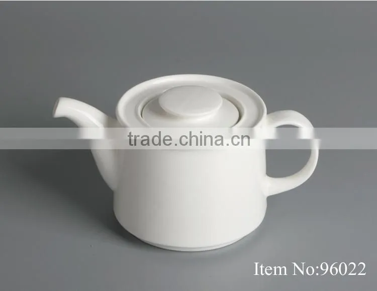 restaurant plain fine China ceramic teapot