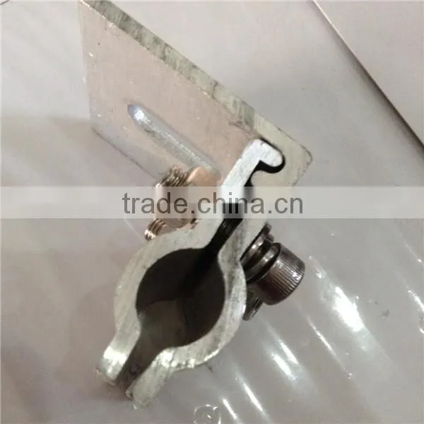 cheap aluminum adjustable clamps for solar mounting brackets metal roof clamp