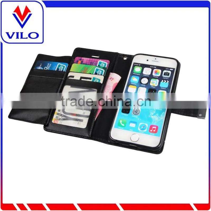2016 new arrival leather case for Iphone SE factory direct price