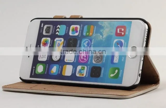 Latest PU Wallet Phone Case for iPhone 6