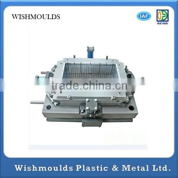 OEM custom injection 1 cavity plastic crate mold manufacturer