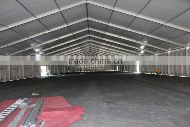outdoor warehouse stock tent solid wall