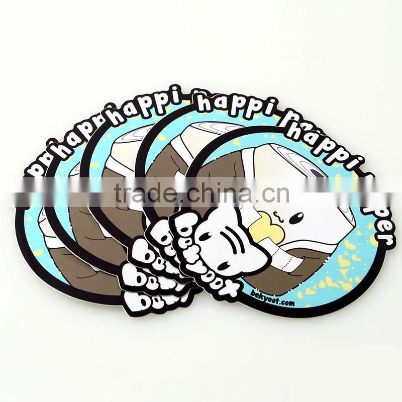 Waterproof UV Protected car door magnets sticker Customized oem car decals static cling window sticker ---DH20445