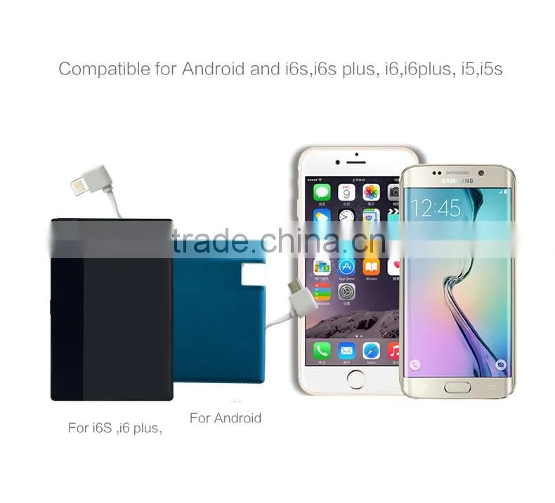 Portable External Battery Charger portable usb power bank mini solar charger