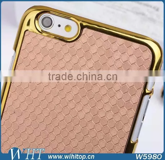 3D Diamond Skin Chromed Plastic Case for iPhone 6 Plus 5.5 Inches