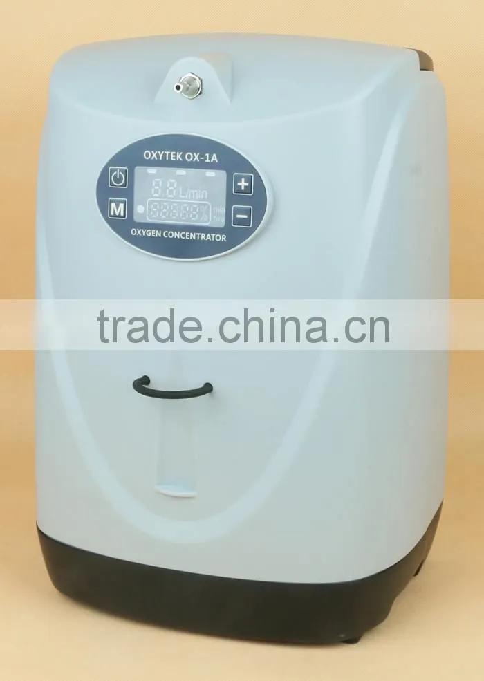 hinor brand portable oxygen concentrator with battery