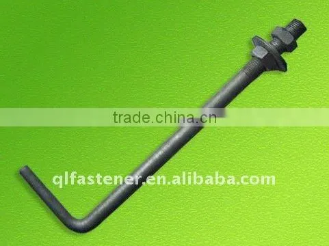 Construction hardware fasteners anchor bolt