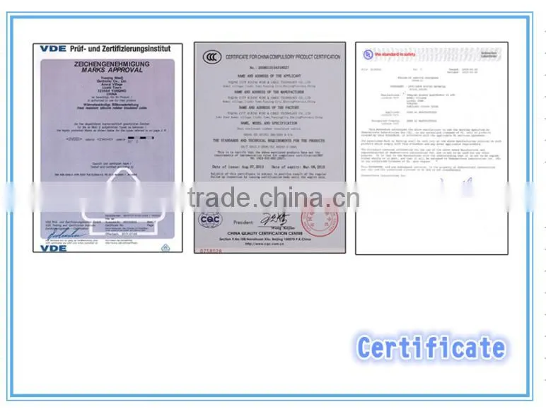 Silicone Rubber Carbon Fiber Heating Wire cable