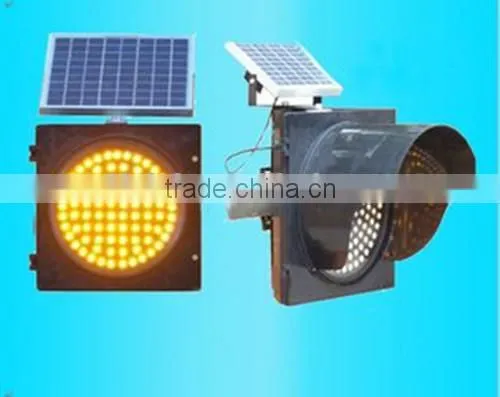 Cost-effective Solar Yellow Flashing Light For Traffic