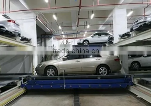 Smart multi level car elevator parking system