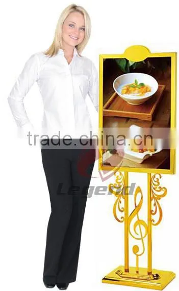 Hotel lobby Standing Sign Holder in Guangzhou