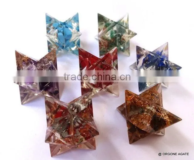Orgonite Merkaba Star : Chakra Wholesale Sets