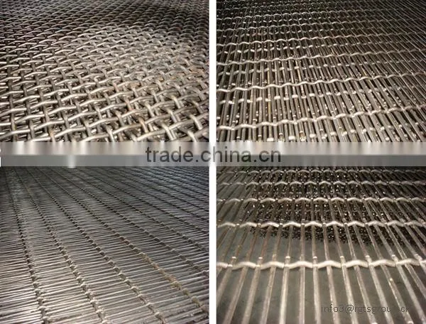 China reinforced crimped wire mesh price