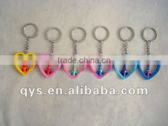 girl doll floating keychain