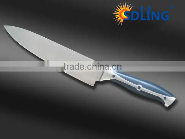 stainless steel kitchen chopping knife