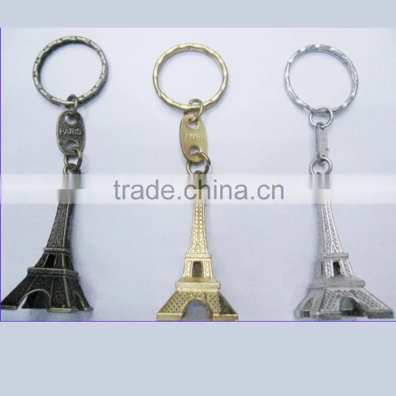 France paris Eiffel tower keychain tower keyring