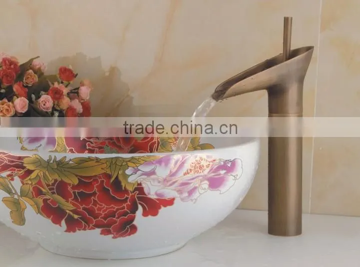 Antique Style Bathroom Faucet Type and Ceramic Valve Core Material bathroom basin mixer