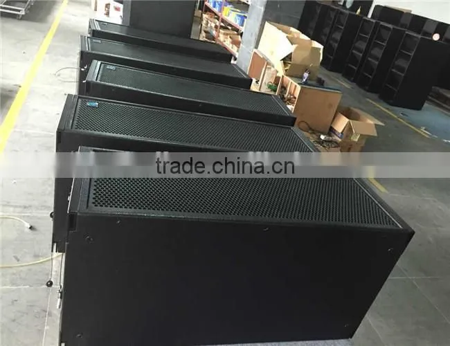 LA-210 double 10" line array speakers