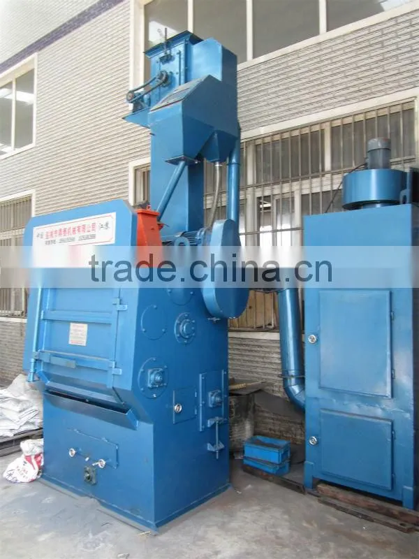 Q326 rubber belt shot blasting equipment/aluminum alloy sand blasting machines