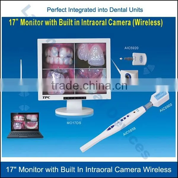 17'' Monitor with Built In Intraoral Camera wireless