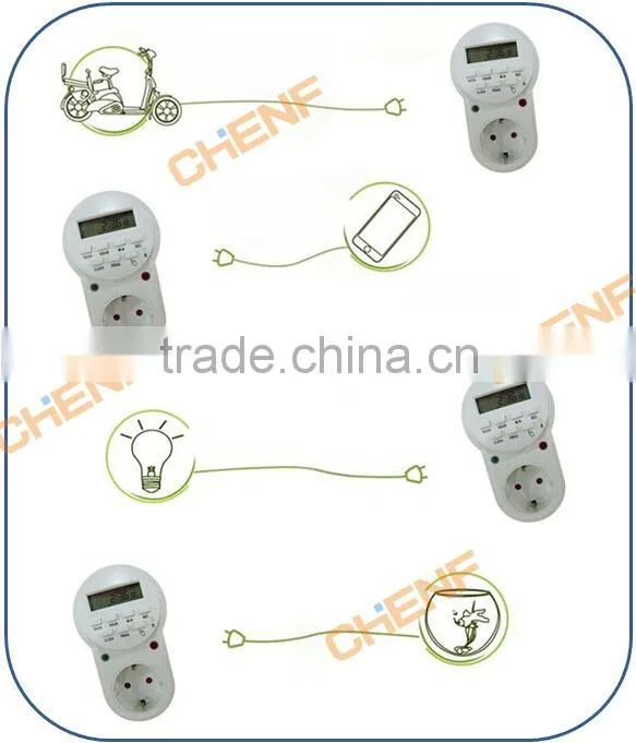Hot Sell Cheaper 24 Hours European Socket Timer Switch