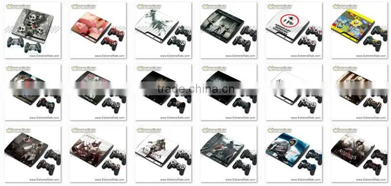 For PS3 accessories vinyl decal console skin cover controller skin for PS3