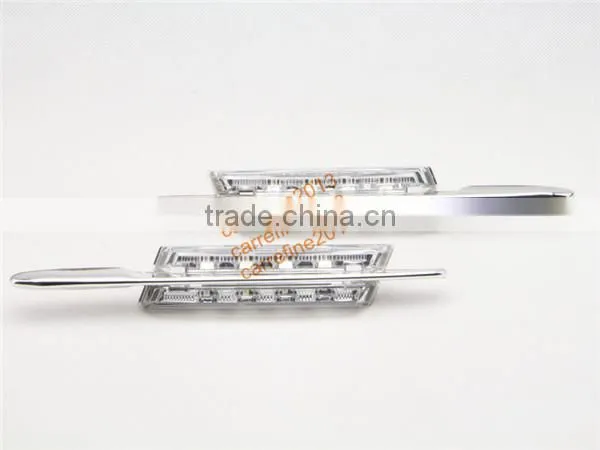 Clear no M logo led side lamps led side marker light for BMW 1 series E81 E82 E87 E88 LED led turn signals light
