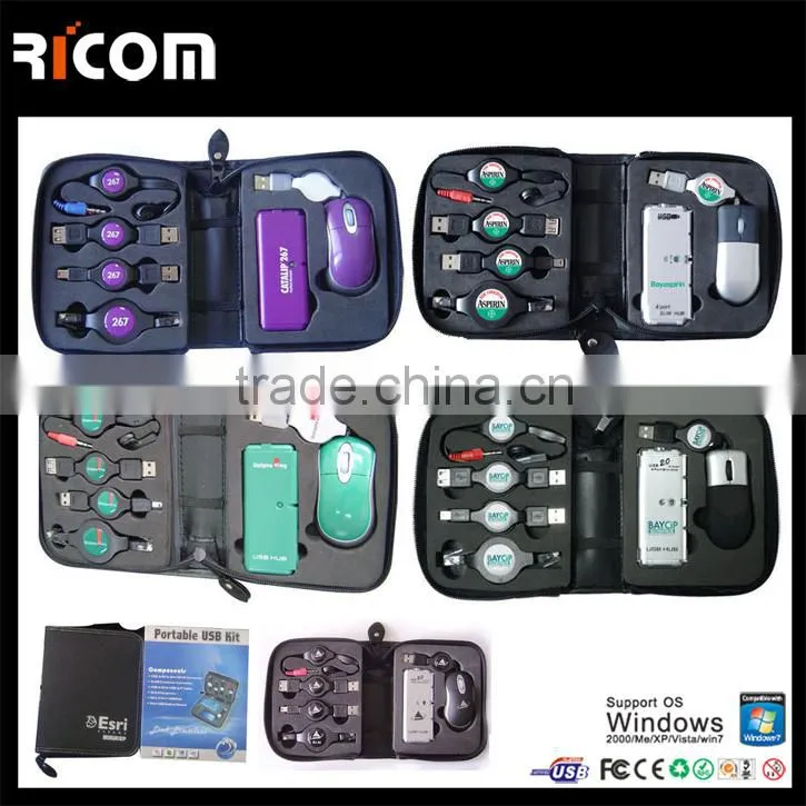 computer tool set,laptop accessory kit with pouch,electronic accessories set--KIT-001--Shenzhen Ricom