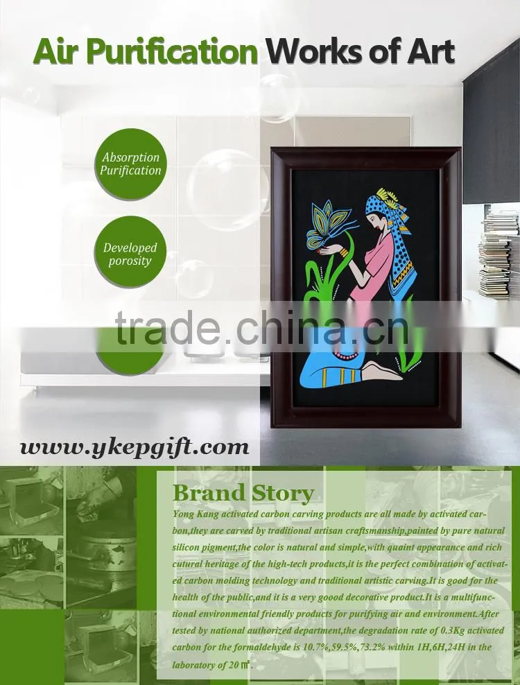 manmade beautiful yong girl picture frame for decoration
