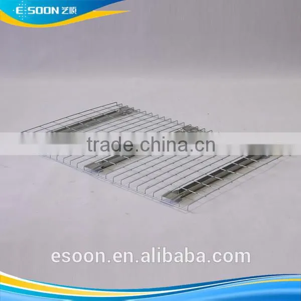 Floor supermarket metal decking rack shelving decks