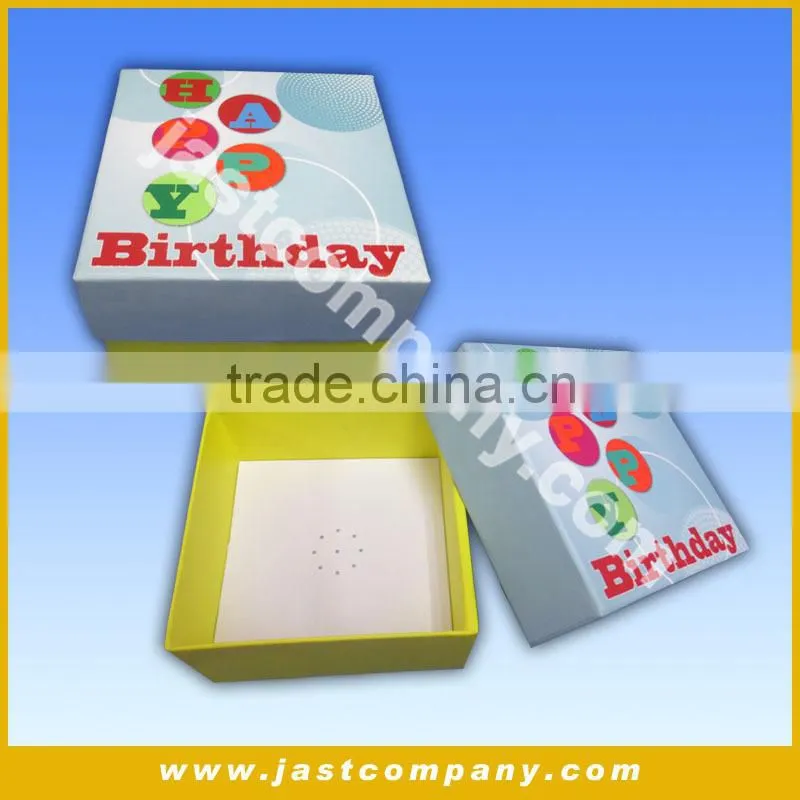 Small Square Custom Music Wedding Gift Box
