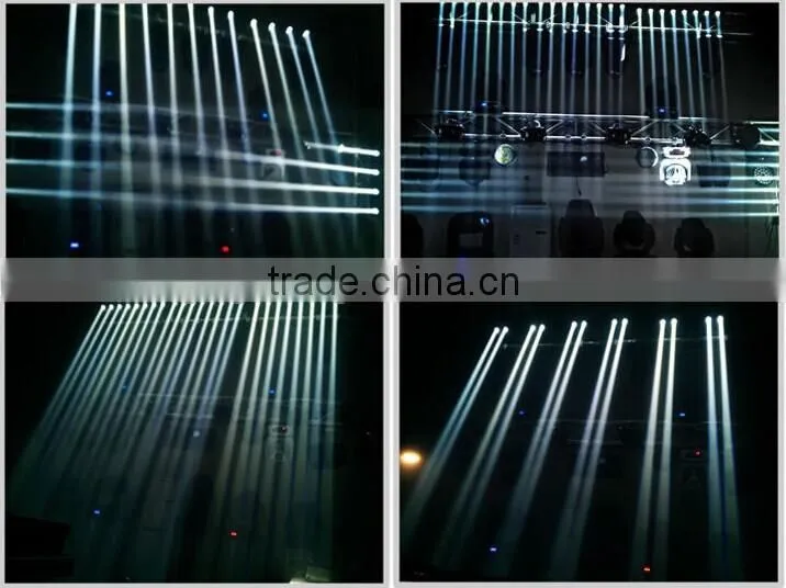 8x10w professional RGBW color changing led bull bar light