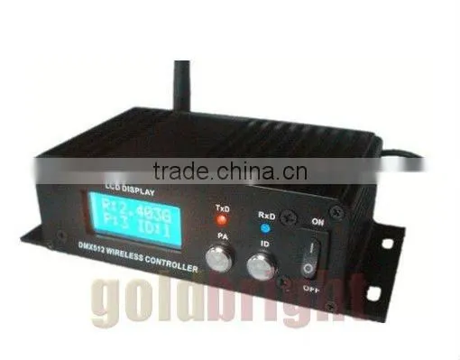 126 Channels 2.4G LCD DMX512 Receiver / Transmitter DMX Wireless Receiver