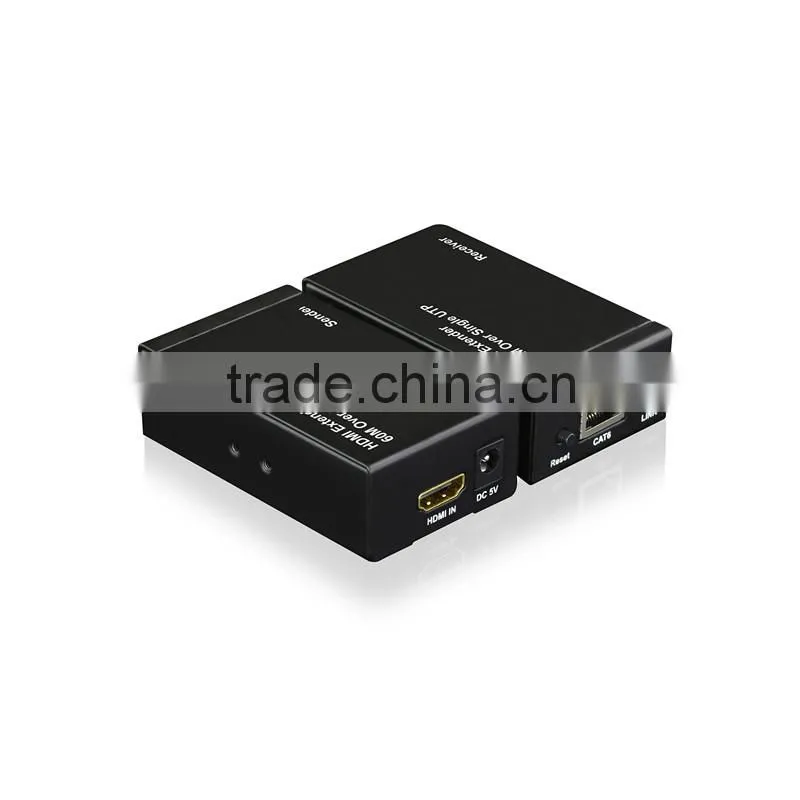 HDMI Network Extender 60m/190ft 1080P HD HDMI Network Extender Over Single Cat6/5e Ethernet Cable chromecast