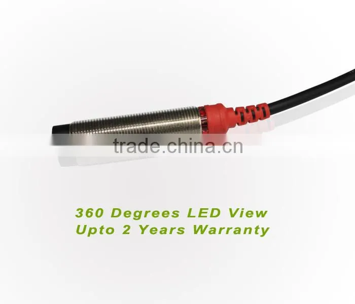 Inductive Sensor F3C-12KN04 series, M12, Cylinder Shape Inductance Sensor, PNP/NPN, Non-flush, Can Be Customized 5v DC, PUR