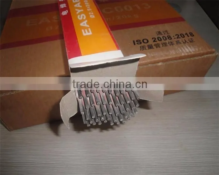 cheap Price 300-450mm length 4mm e6013 Electrodes / electric Welding Rods