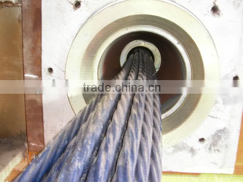 prestressed special for epoxy strand galvanized external cable B type anchorage