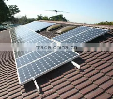 solar roof racking system,solar pitched tile roof aluminium solar mounting system