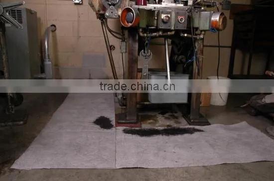 Sonic bonded dimpled absorbent pad for general purpose