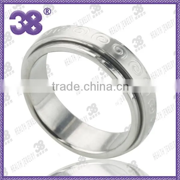 2013 newest wedding designs shinny polished rings