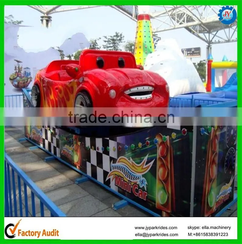 new popular park ride mini car rides running on the track for sale