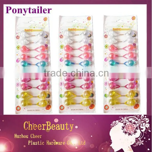 Ponytail rubber bands PT025/girls hair bands/hair bands for kids